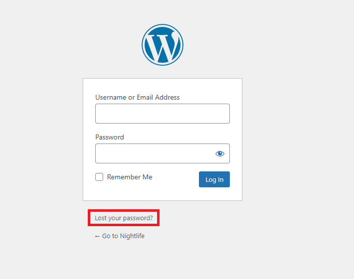 Login Page